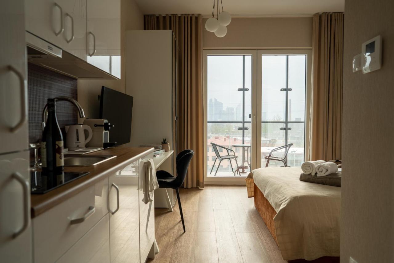 Ferienwohnung Perfect View Apart'S Warschau Exterior foto