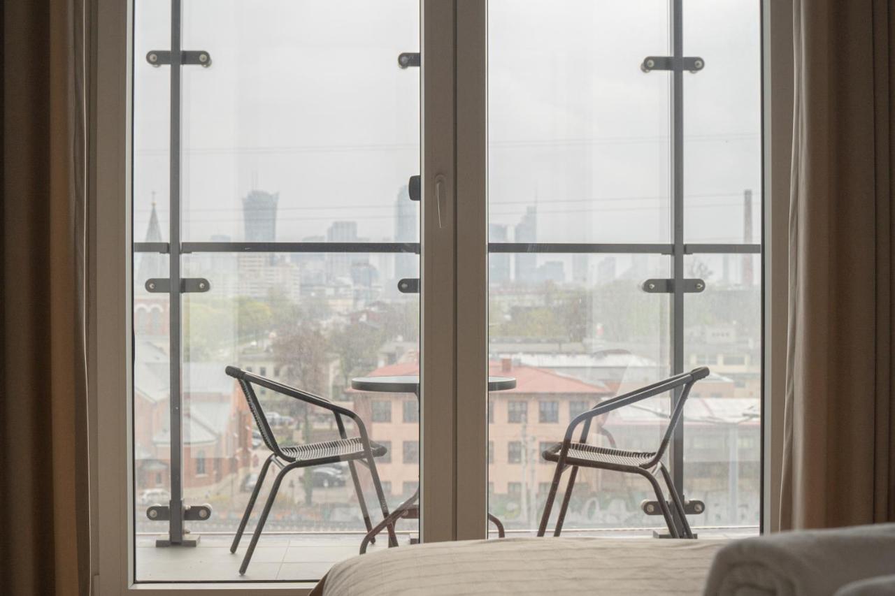 Ferienwohnung Perfect View Apart'S Warschau Exterior foto