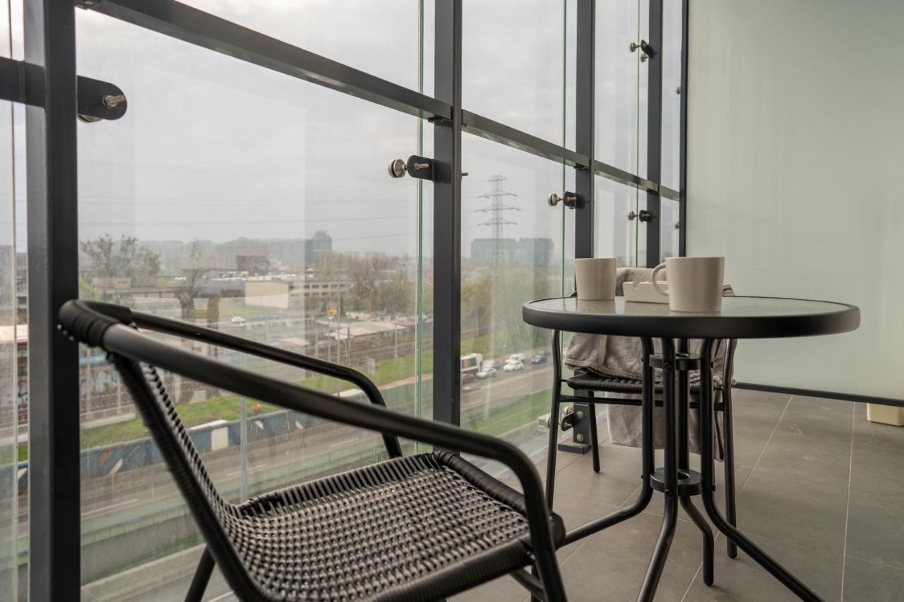 Ferienwohnung Perfect View Apart'S Warschau Exterior foto